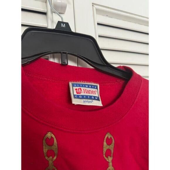 FLAUCY FITS KING TUTS Vintage Hanes XL  Crewneck Sweater Pharaoh - Picture 5 of 6